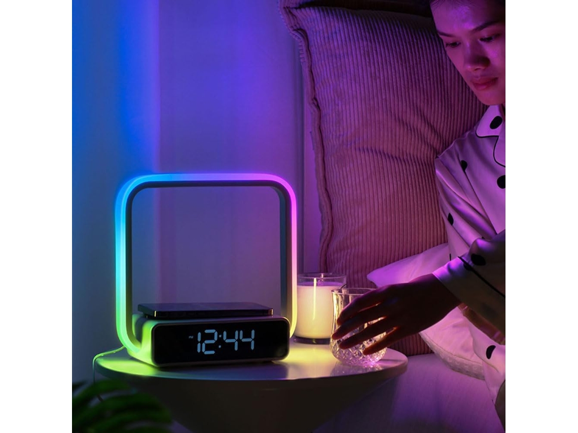 Lâmpada Led com Carga Sem Fio e Ajustável. ZYBLSSBB
