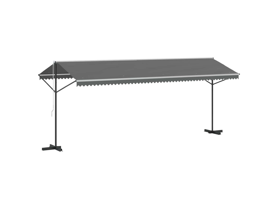 Maison Exclusive - Toldo Independiente Gris 6 X 3 M Poliéster