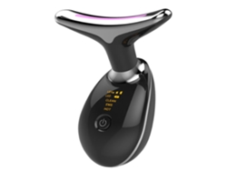 YEMAESRE Am-1081 Herramienta Reafirmante y Eliminación de Arrugas Facial y Cuello 3 Modos de Color Negro
