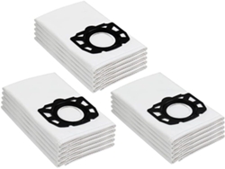 RNEMITERY 15pcs Vacuum Cleaner Bag Karcher WD4, WD5, MV4, MV5, MV6 ..., Reemplazar el 2.863-006.0