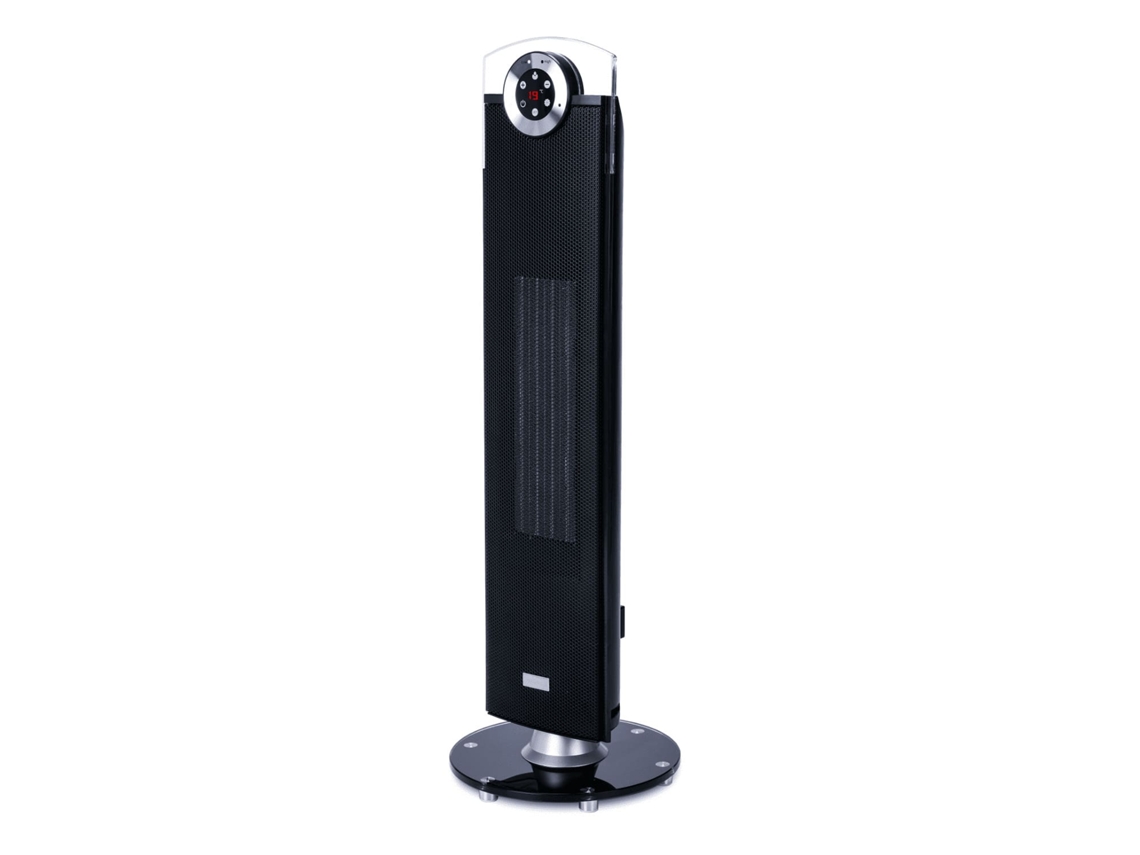 Calefactor  Newlux Rhapsody Cerámico, 2500W, Silencioso Negro