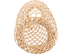 Lámpara Colgante De Bambú Para Dormitorio De Estilo Caqui