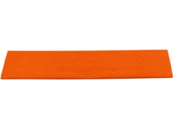 Papel Crepé WEROLA (Naranja - 0,5 x 2,5 m)