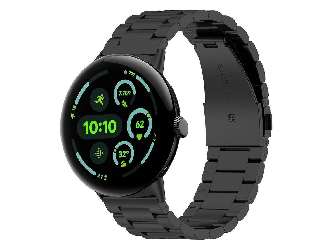 Pulsera metálica de liberación rápida con tres cuentas de Xdfind