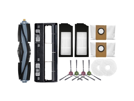 Para ecovacs deebot x1 turbo/omni robô escova principal pano de filtro hepa