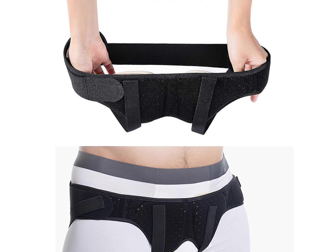 Rebe-faja De Soporte Para Hernia Inguinal Doble Alivio Del Dolor Truss Brace Para Hombres Banmo Xl