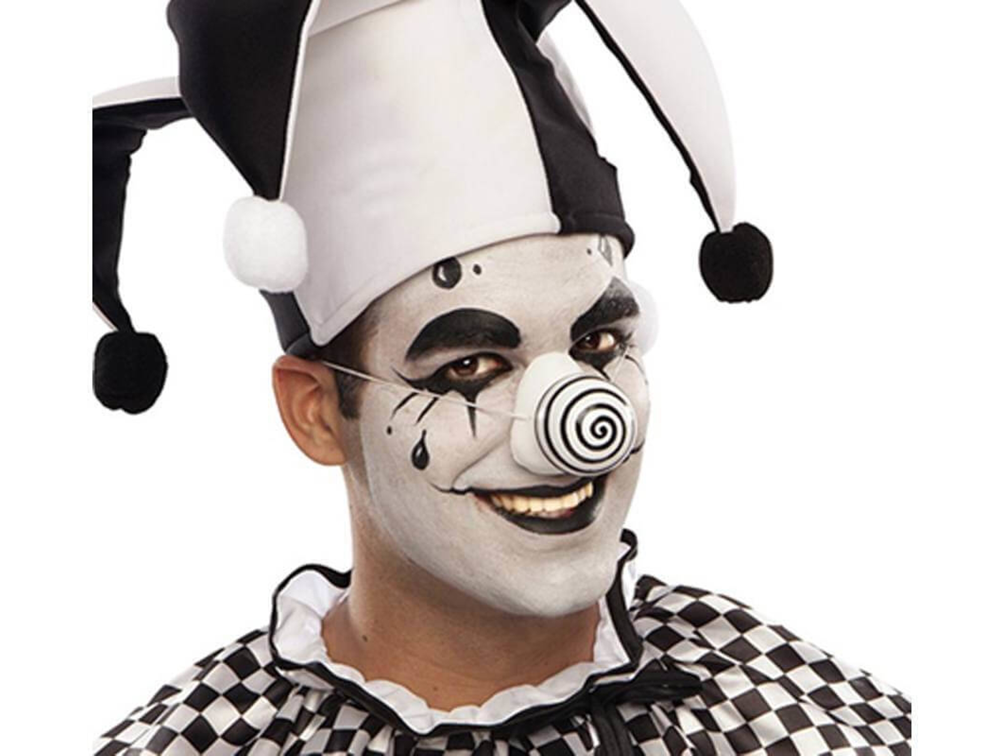 Nariz DISFRAZZES de Joker con Espiral (Talla Universal Adulto)