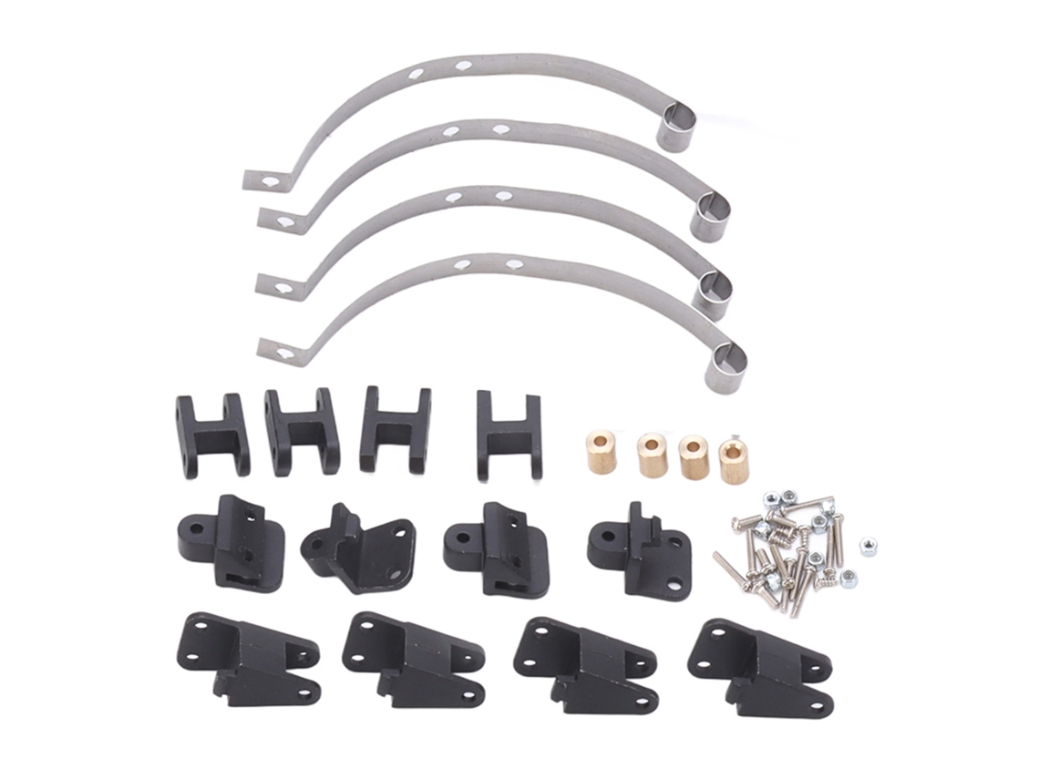 Accesorio Amortiguador Rc, Orejetas De Suspensión De Aleación De Zinc Para Coche De Control Remoto P06
