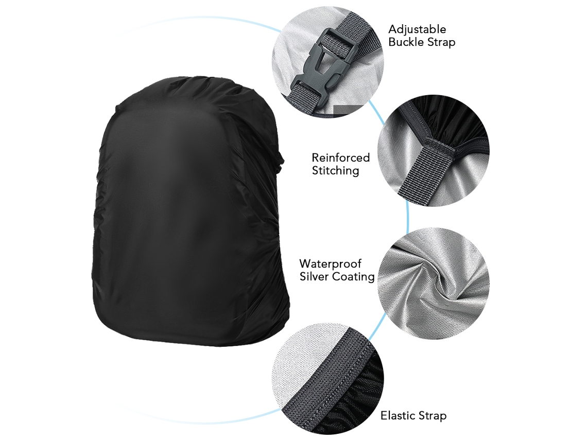 Mochila Impermeable Para Ciclismo, Camping, Senderismo, Montañismo, Running Y Pesca - Para Hombres Y Mujeres