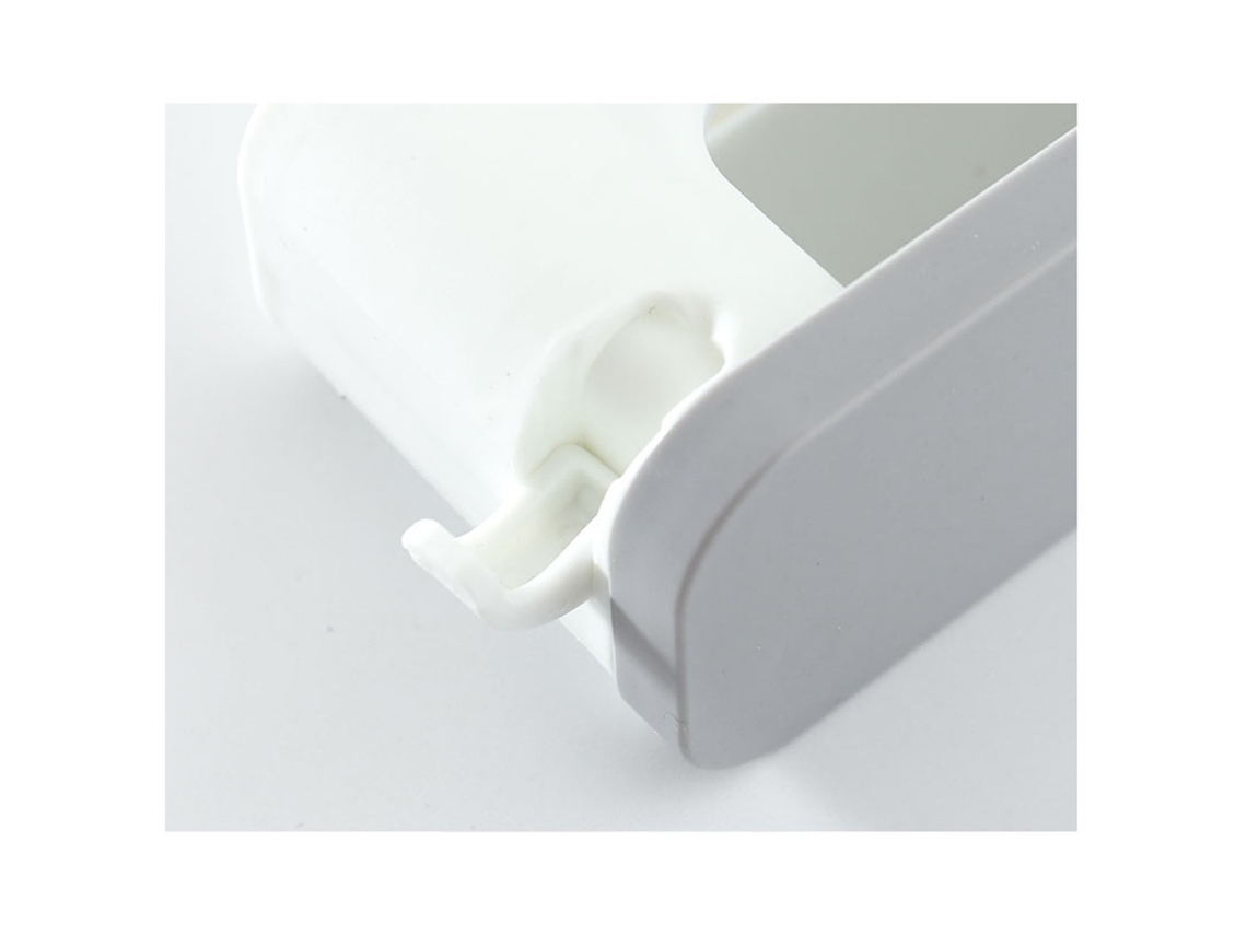 Estante De Pared Telescópico Para Tapas De Ollas, No Requiere Taladro, Almacenamiento Para Cocina Y Baño, Gris.