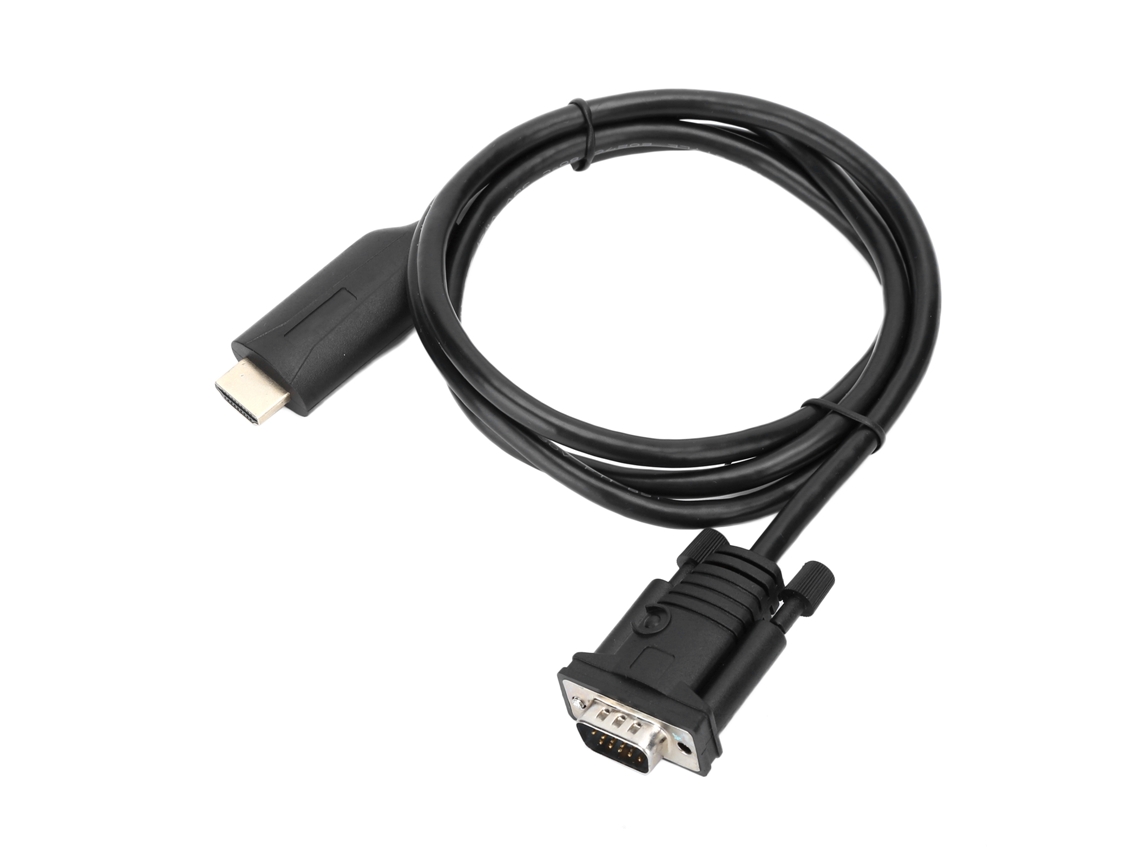 Baoj-2026conversor Hdmi Para Vga Adaptador Transformador Sinal Digital Para Analógico Com Cavo De 1.2m