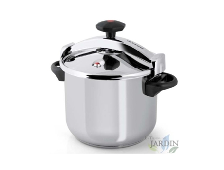 Olla Clásica A Presión Capacidad 4 Litros Ø 20Cm Acero Inox 18/10 Triple Seguridad Para Todo Tipo De Fuegos ORBEGOZO