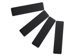 4 Tiras Adhesivas Antideslizantes Negras Para Peldaños De Escaleras Interiores Y