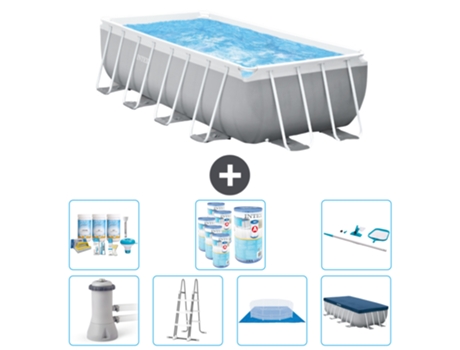 Piscina Tubular INTEX 26792GN-CB46 (10874 L - 244x107cm)