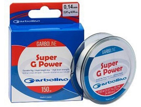 Línea de Pesca de monofilamento GARBOLINO Super G Power (0.120 mm - 0,10 mm)