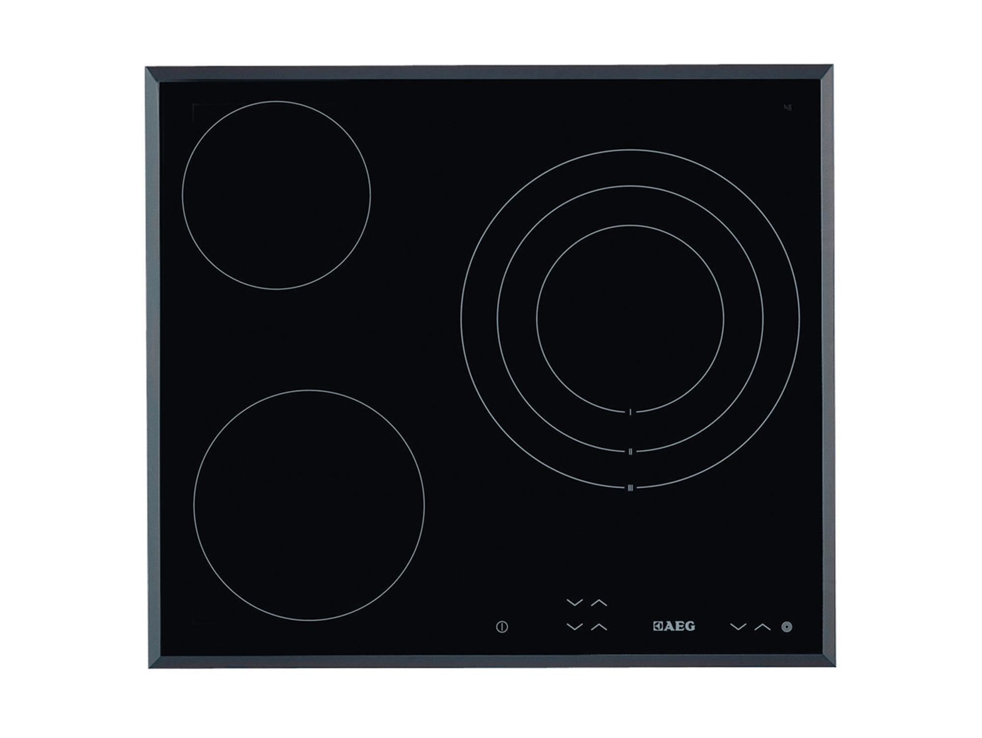 Placa de Vitrocerámica AEG HK623020FB (Eléctrica - 59 cm - Negro)