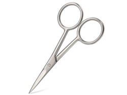 Tijeras Profesionales De Peluquería, Tijeras De Precisión De Punta Fina Y Recta, Acero Inoxidable De Grado Quirúrgico Para Recortar Cejas Y Vello Faci