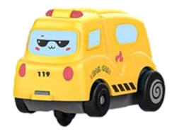Juguetes de vehículos educativos, camión de bomberos Slowmoose