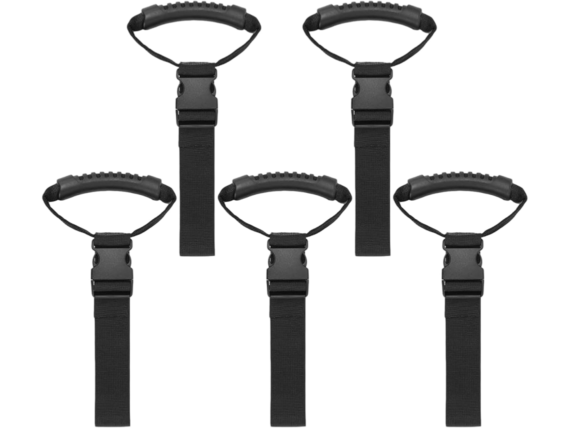 Juego De 5 Soportes Para Cables De Extensión De Garaje - Soportes Reutilizables Para Trabajos Eléctricos
