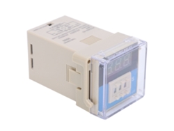 Relé Temporizador Digital Ajustable Ats48a-20-3d Con Pantalla Led, Ac220v, Para Automatización Industrial.