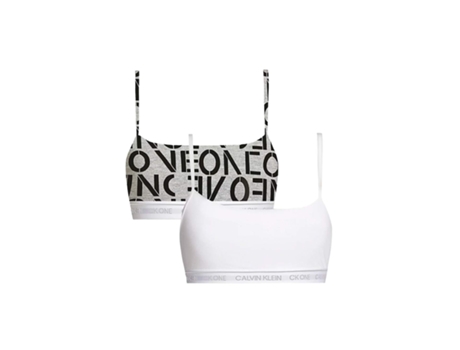 Sujetador de Mujer CALVIN KLEIN Gorge Brassières Ck Algodón Gris (S)
