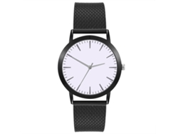 Reloj De Cuarzo Para Hombre Con Correa De Malla Moda Casual Negocios Regalo Zlf0708-f