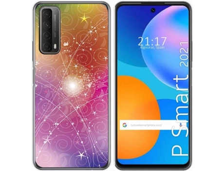 Carcasa Huawei P Smart 2021 TUMUNDOSMARTPHONE Abstracto Multicolor