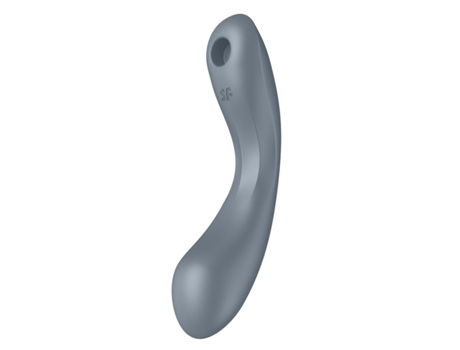 Succionador de Clítoris SATISFYER Curvy Trinity 1 (Gris - ABS)