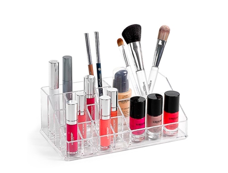 Organizador de Maquillaje y Cosméticos Nº 6 PLASTIC FORTE con 14 Compartimentos