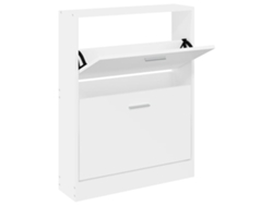 Zapatero Blanco 59x17x81 cm Madera de Ingeniería EXCLUSIVA MAISON