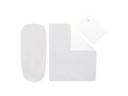 Juego de ropa de cama para cuna Kikkaboo Seally Me de 6 piezas