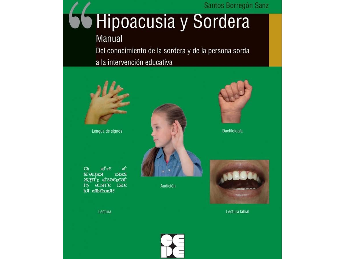 Libro Hipoacusia Y Sordera.Manual de Borregon Sanz Santos (Español)