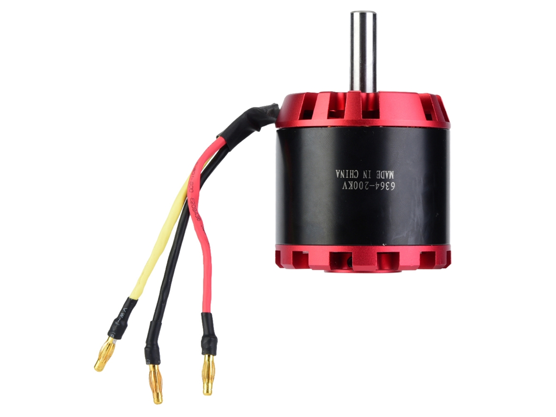 2026-motor Brushless Sin Sensor 6364-200kv Para Patinete Eléctrico De Equilibrio Y Skateboard
