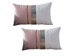 2 Fundas De Almohada De Bronceado Para El Hogar, Terciopelo Suave Y Cálido