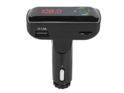 Transmissor Fm Bluetooth Carro Com Interface Usb 5v3.1a, Reprodução Música Mp3/wav, Cancelamento De Ruído F11