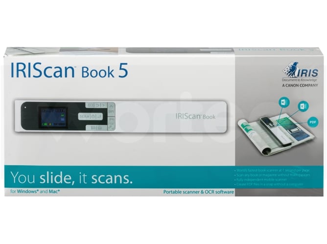 Escáner Portátil IRIScan Book-5 Blanco