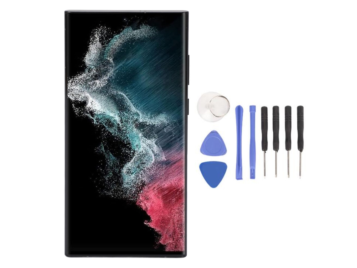 Samsung Galaxy S22 Ultra Ensamblaje De Pantalla Con Digitador Táctil Oled De Repuesto