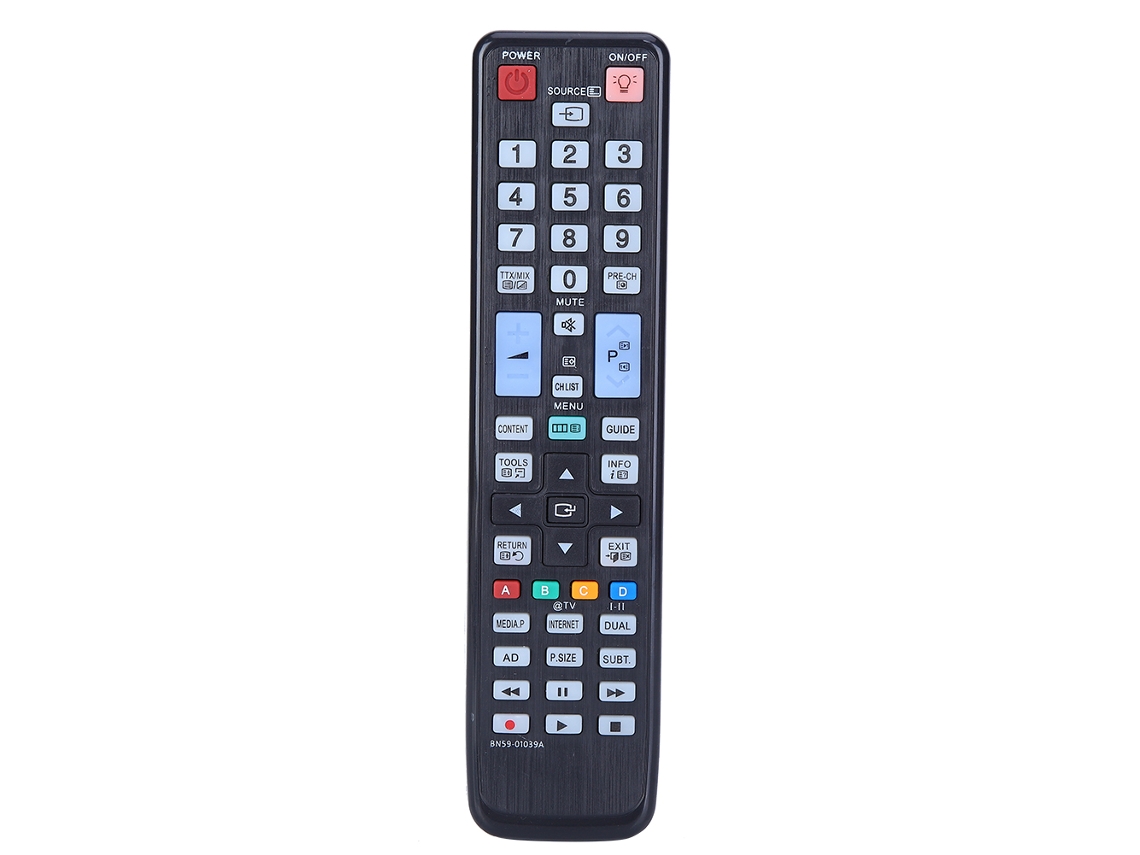 Controle Remoto Substituto Para Tv Samsung Bn59-01039a, Sem Programação, Teclas Dedicadas, Distância 8m