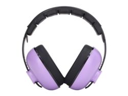 Auriculares Con Cancelación De Ruido Nrr 31db, Plegables Y Cómodos Para Bebés De 0 A 3 Años, Color Morado.