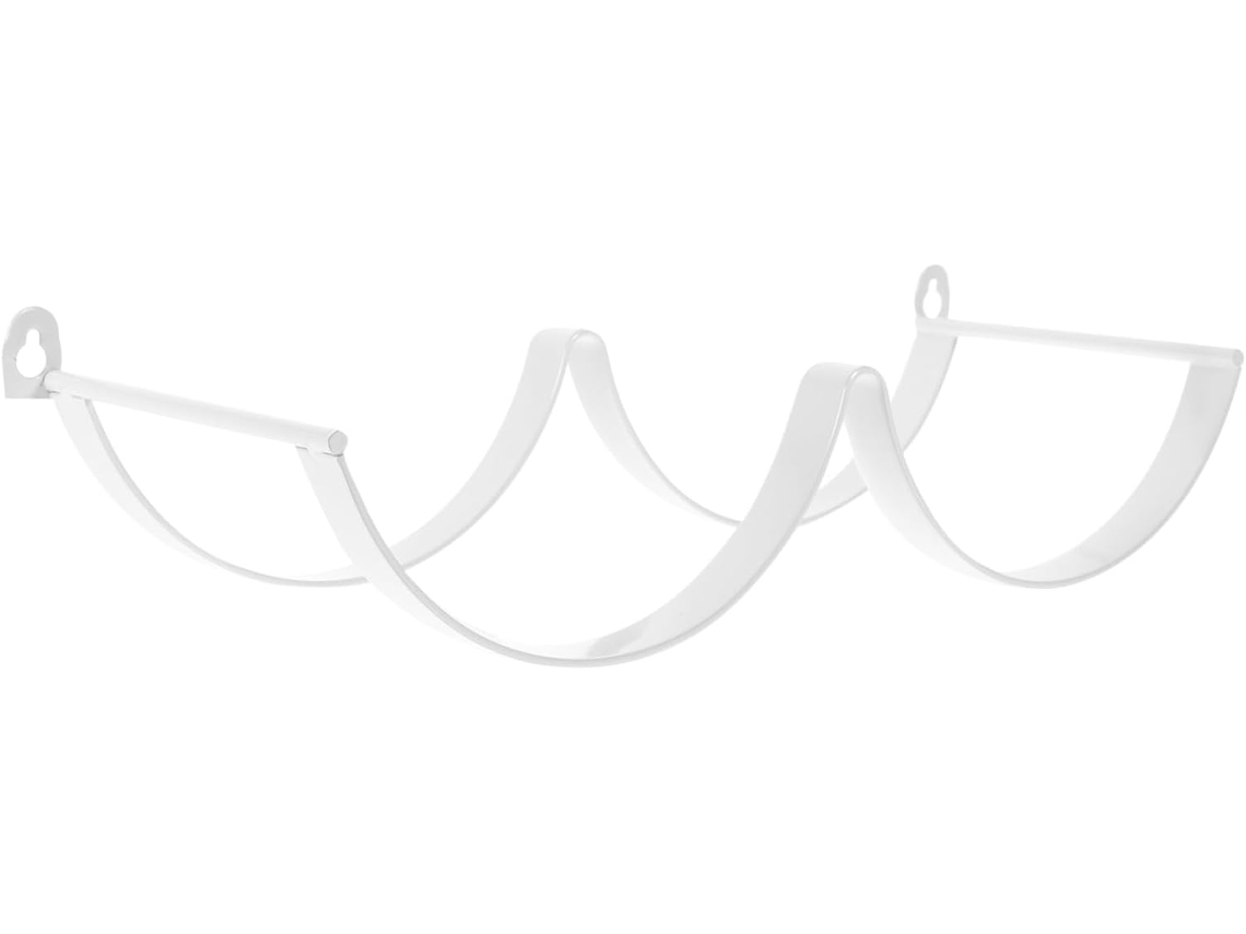 Soporte Adhesivo Para Rollo De Papel Higiénico 4 Pzas Montaje En Pared, Con Forma Onda, Baño Y Cocina.