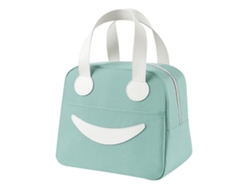 Bolsa Térmica Para El Almuerzo Con Asa, Tela Oxford, Gran Capacidad, Bonito Color Verde, Para La Escuela/oficina.
