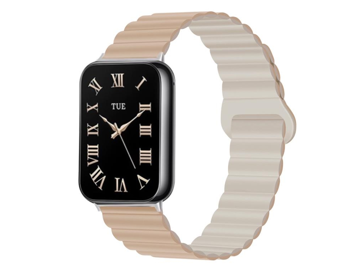 Pulsera para Xiaomi Band 9 Pro / 8 Pro - Silicona magnética reversible - Cierre bicolor