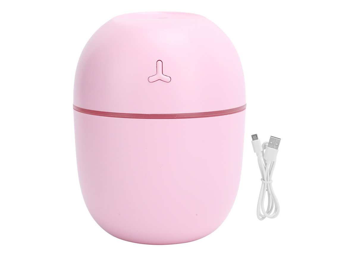 Umidificador Aroma Diffuser Mini Portátil 300ml Usb Led Purificador Carro Casa Bico De Neve