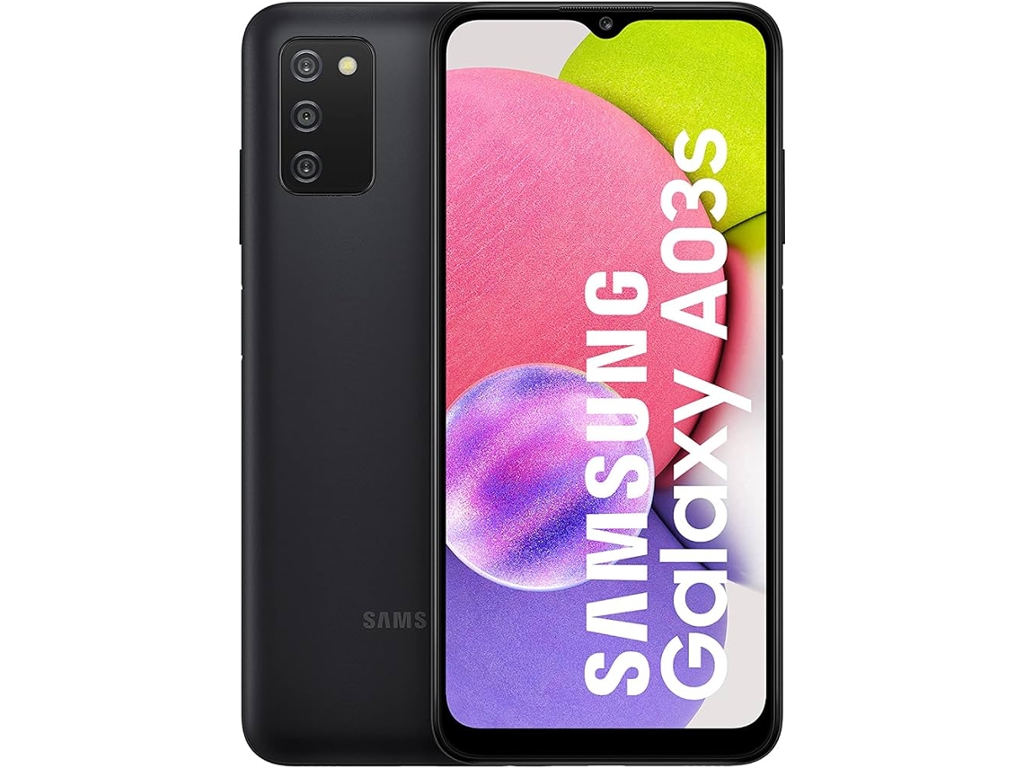 Smartphone SAMSUNG Galaxy A03s 32 Go Negro Dual SIM - (Recondicionado Marcas Mínimas)