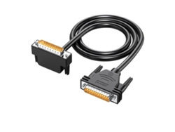 Cable De Extensión Profesional Db25 Macho A En Ángulo Recto Para Transferencia De Datos