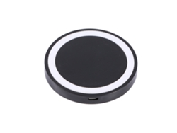 Base De Carga Inalámbrica Qi Para Samsung Iphone Blanco (protocolo Qi, Compatible Con Múltiples Marcas)