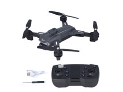 Dron Cuadricóptero Plegable De Control Remoto Con Cámara Dual 4k Y Sistema Para Evitar Obstáculos (para Mayores De 14 Años) - Negro - Tres Baterías
