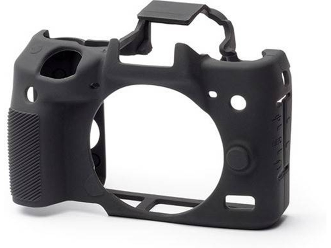 Funda silicona EASYCOVER Canon EOS M5 Negro