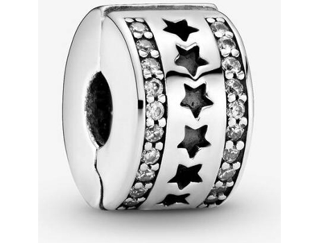 Clip PANDORA Star (Plata - Plateado - Talla Única)
