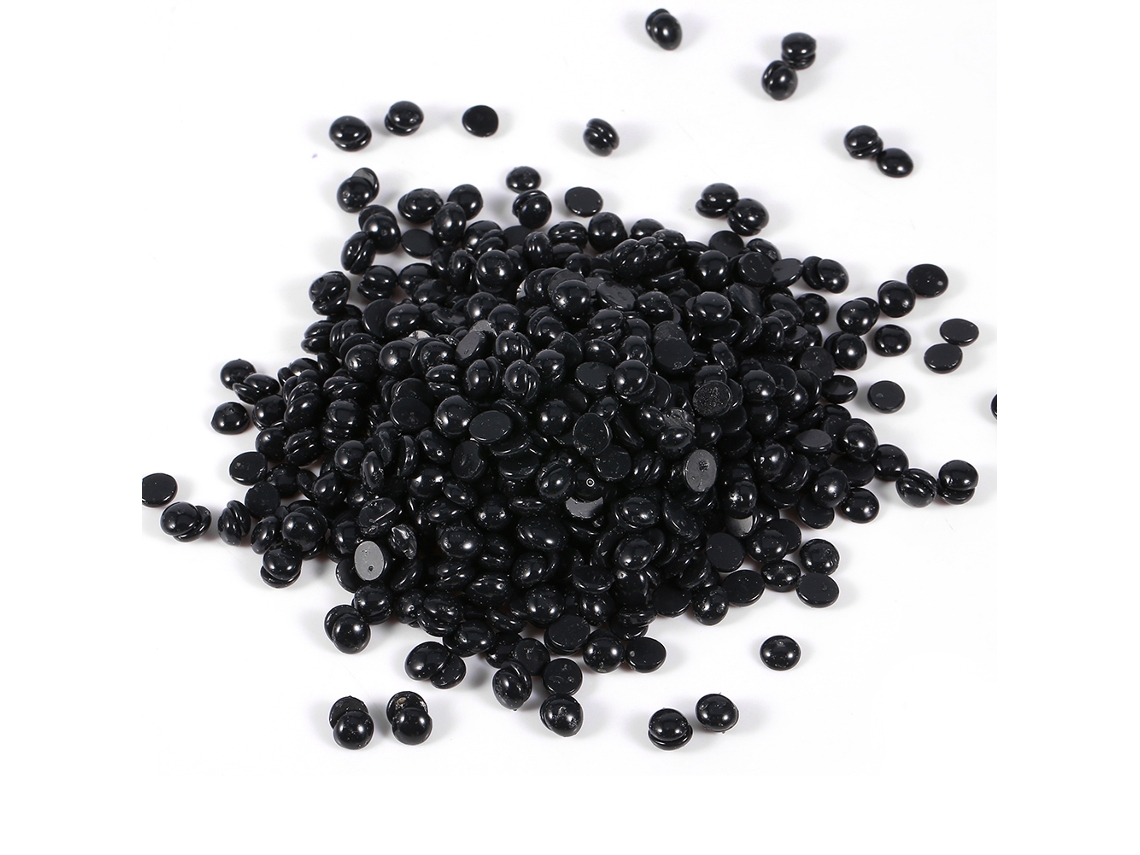 2026 - Cera depilatoria dura, bolsa de 100 g para hombres, cera en grano para brazos, cuerpo y zona del bikini, color negro.